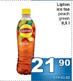 Jip Lipton ice tea peach green nabídka