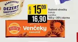 Jip Rodinné Venčeky kakaové nabídka