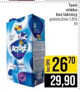 Jip Tami mléko bez laktózy nabídka