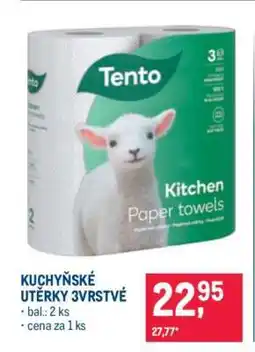 Makro Kuchyňské utěrky 3vrstvé nabídka