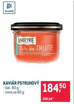 Makro Kaviár pstruhový nabídka