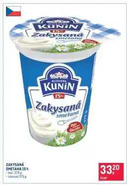 Makro Zakysaná smetana 15% nabídka