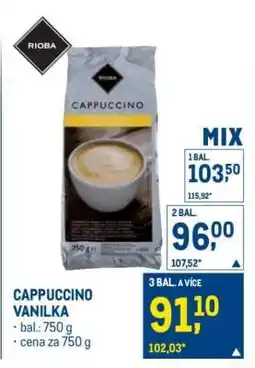 Makro CAPPUCCINO VANILKA nabídka