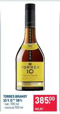 Makro TORRES BRANDY nabídka
