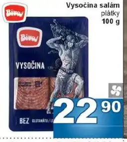 Jip Vysočina salám nabídka