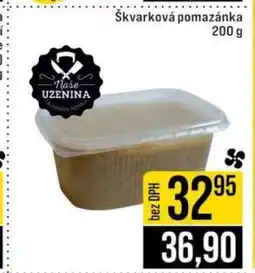 Jip Škvarková pomazánka nabídka