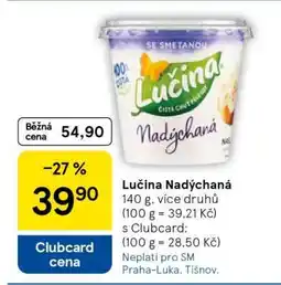 Tesco Lučina Nadýchaná nabídka
