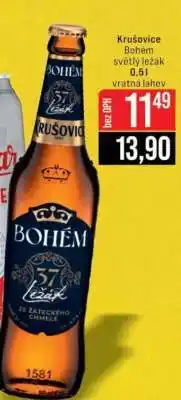 Jip Krušovice Bohém světlý ležák nabídka