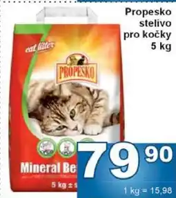 Jip Propesko Stelivo pro kočky 5 kg nabídka