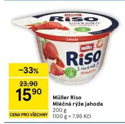 Tesco Müller Riso Mléčná rýže jahoda nabídka