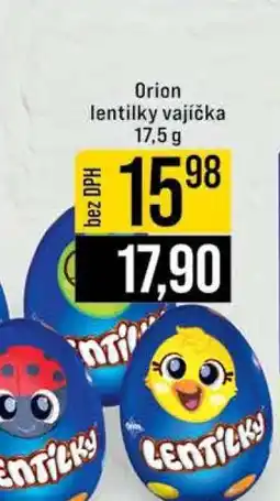 Jip Orion lentilky vajíčka nabídka