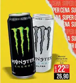 Jip Monster Energy drink nabídka