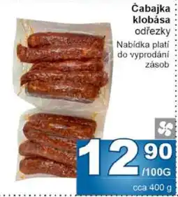 Jip Čabajka klobása nabídka