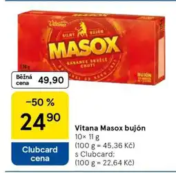 Tesco Vitana Masox bujón nabídka