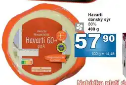 Jip Havarti dánský sýr nabídka