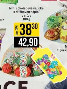 Jip Mini čokoládová vajíčka s oříškovou náplní nabídka