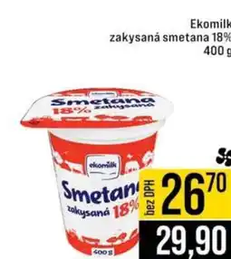 Jip Ekomilk zakysaná smetana 18 % nabídka