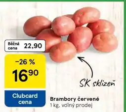 Tesco Brambory červené nabídka