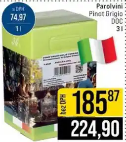 Jip Parolvini Pinot Grigio DOC nabídka