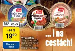 Tesco Viva Paštiky nabídka