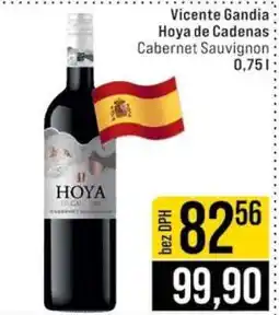 Jip Vicente Gandia Hoya de Cadenas Cabernet Sauvignon nabídka