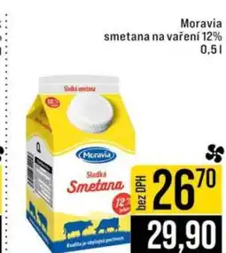 Jip Moravia smetana na vaření 12% 0,5 l nabídka