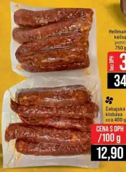 Jip Čabajská klobása nabídka