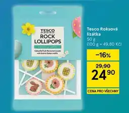 Tesco Tesco Roksová lízátka nabídka