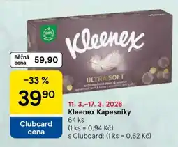 Tesco Kleenex Kapesníky nabídka