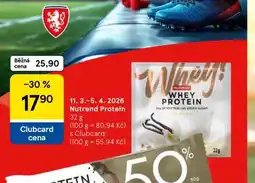 Tesco Nutrend Protein nabídka