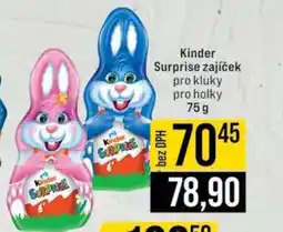 Jip Kinder Surprise zajíček nabídka