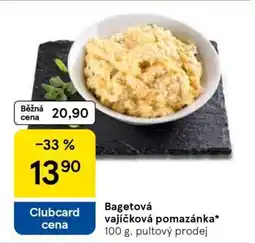 Tesco Bagetová vaječková pomazánka nabídka