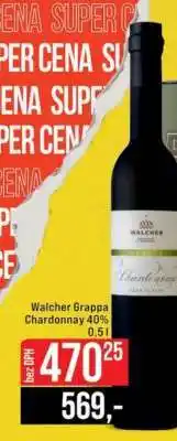 Jip Walcher Grappa Chardonnay 40% nabídka