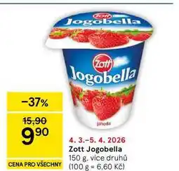 Tesco Zott Jogobella, 150 g, více druhů nabídka