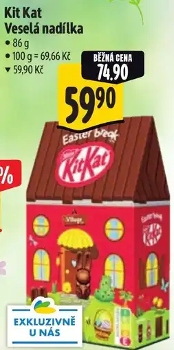 Albert Kit Kat Veselá nadílka nabídka