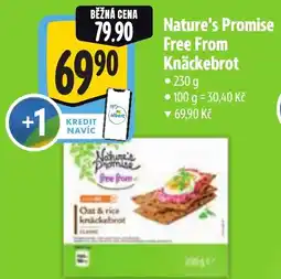 Albert Nature's Promise Free From Knäckebrot nabídka
