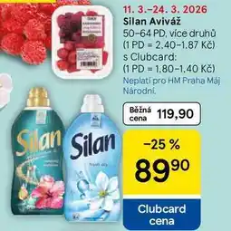 Tesco Silan Aviváž, 50-64 PD, více druhů nabídka