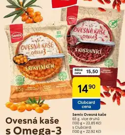 Tesco Semix Ovesná kaše nabídka