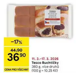 Tesco Tesco Buchtičky, 360 g, více druhů nabídka
