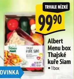 Albert Albert Menu box Thajské kuře Siam nabídka