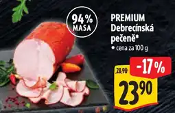 Albert PREMIUM Debrecínská pečeně nabídka
