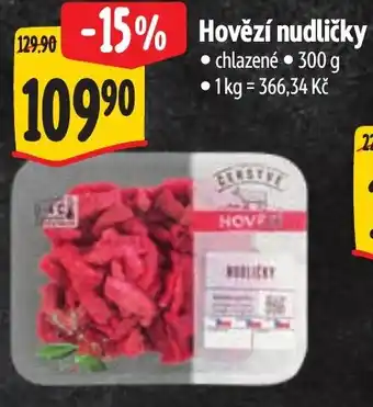 Albert Hovězí nudličky nabídka