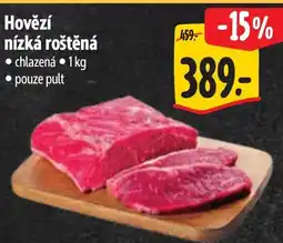 Albert Hovězí nízká roštěná nabídka