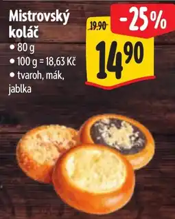 Albert Mistrovský koláč nabídka