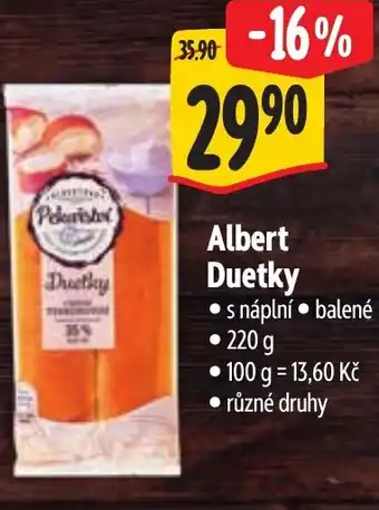 Albert Albert Duetky nabídka