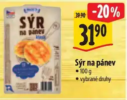 Albert Madeta Sýr na pánev nabídka