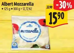 Albert Albert Mozzarella nabídka