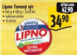 Albert Madeta Lipno Tavený sýr nabídka