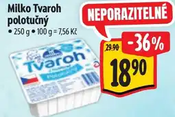Albert Milko Tvaroh polotučný nabídka