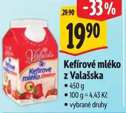 Albert Kefírové mléko z Valašska nabídka